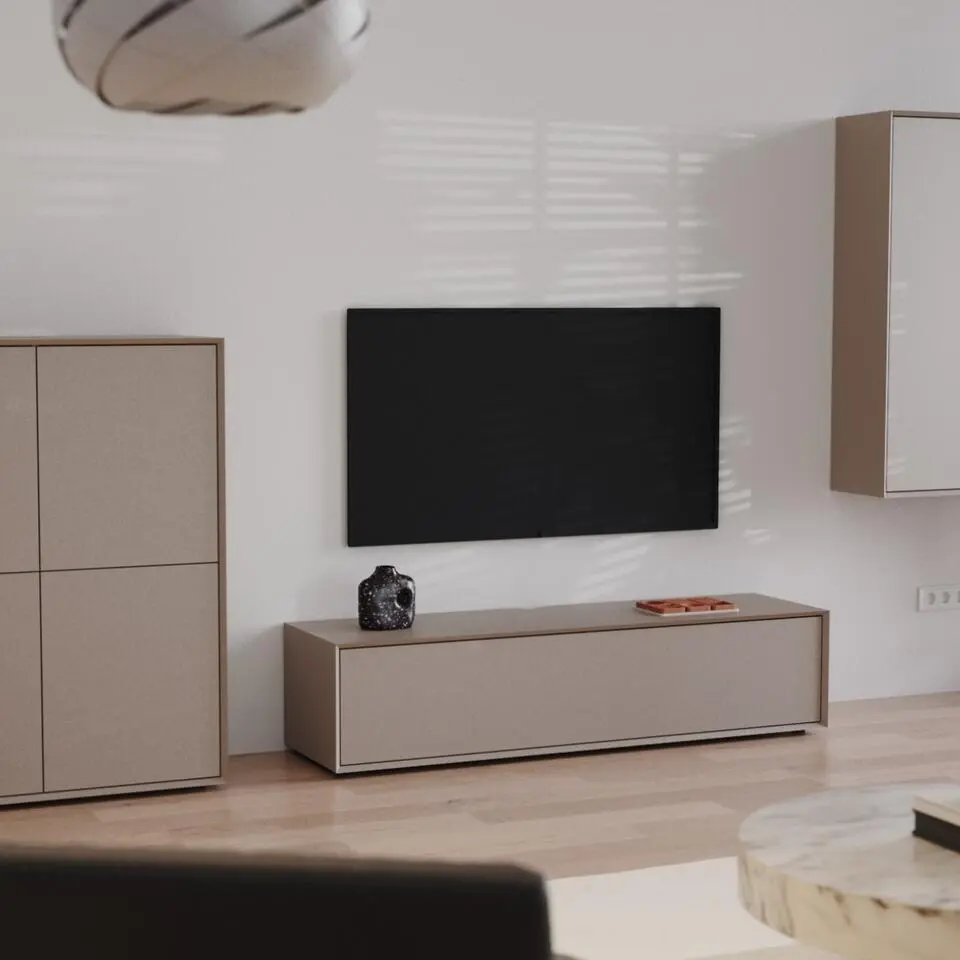 CALICOSY - OR&Eacute;LIA TV-Meubel - Bruin - 43x160x36 cm