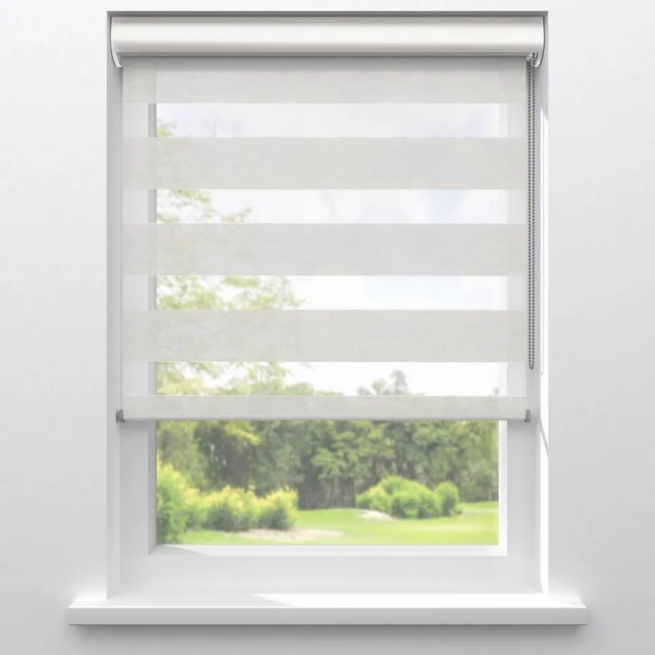 Kwantum Duo-Rolgordijnen | Fenstr Duo Rolgordijn Noan  Wit