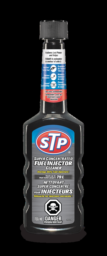 STP Super Concentrated Fuel Injector Cleaner, 155-mL