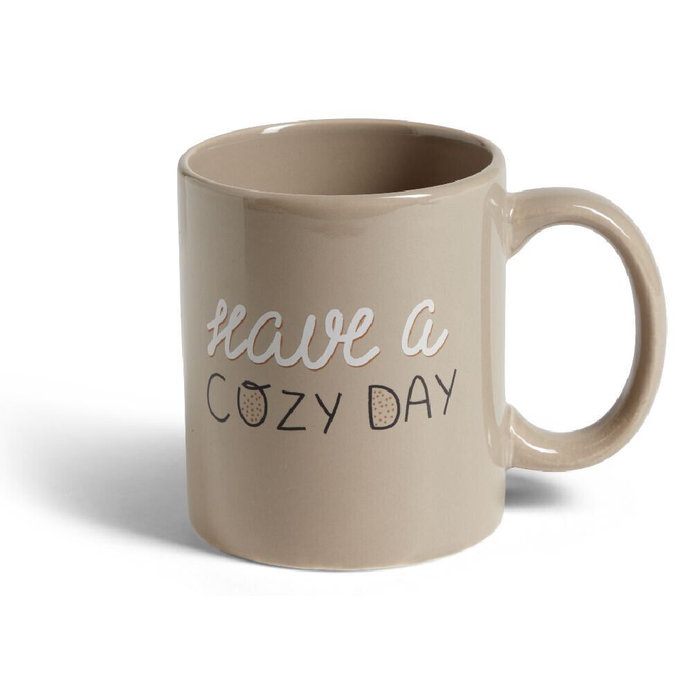 Coffret mug 330ml et bouillotte 600ml cosy beige