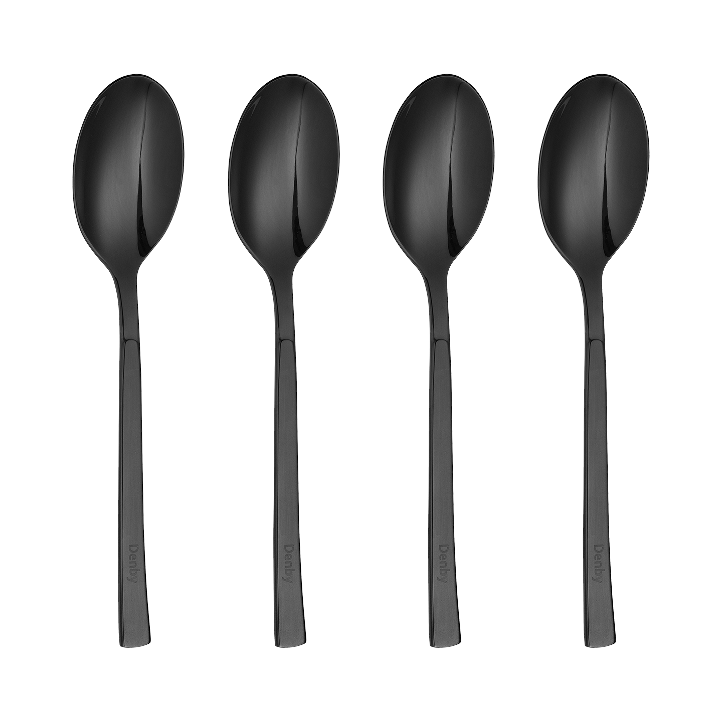 Spice Black Teaspoons - Set Of 4