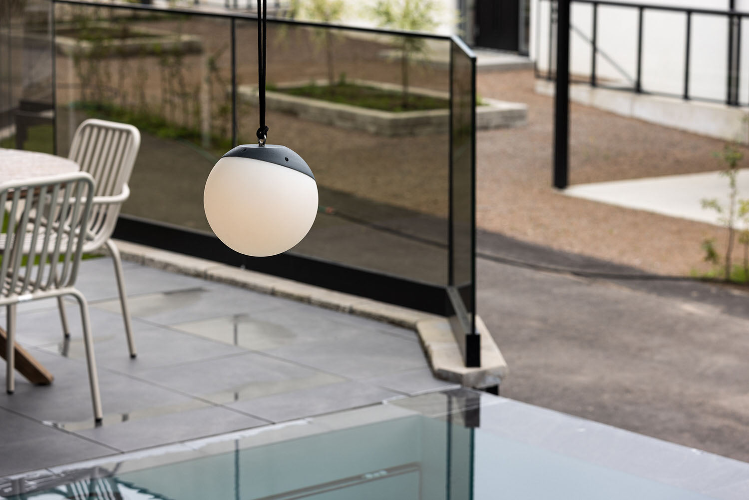 Rebellenclub Dusk Buitenlamp - ø 20cm - Zwart