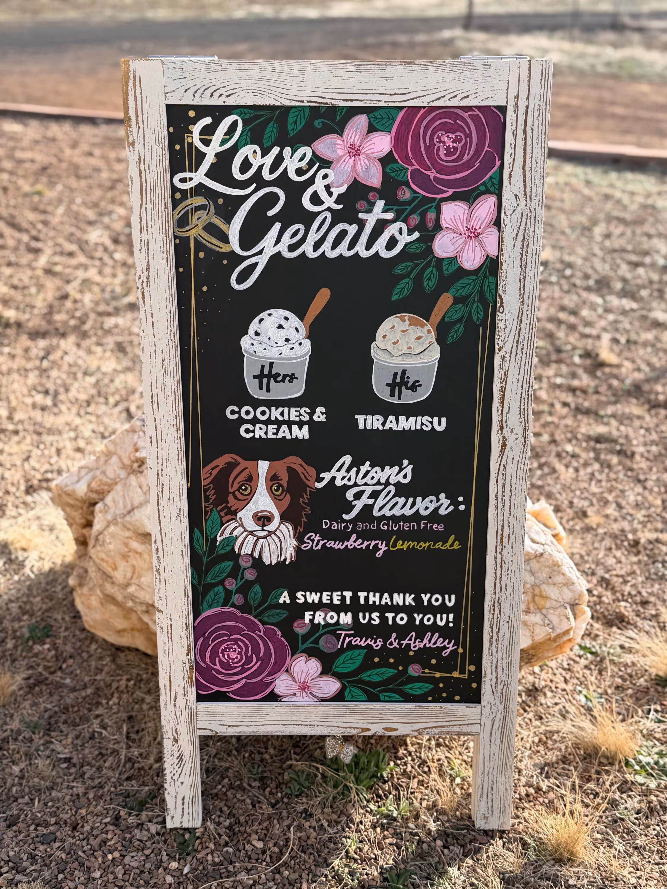 Customizable Chalkboard Signs