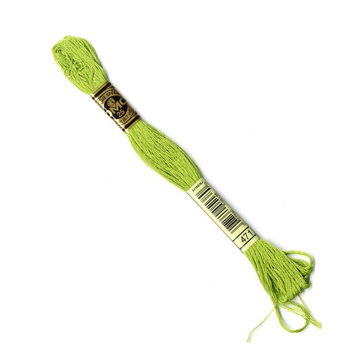 DMC Green Mouline Special 25 Cotton Thread 8m (471)