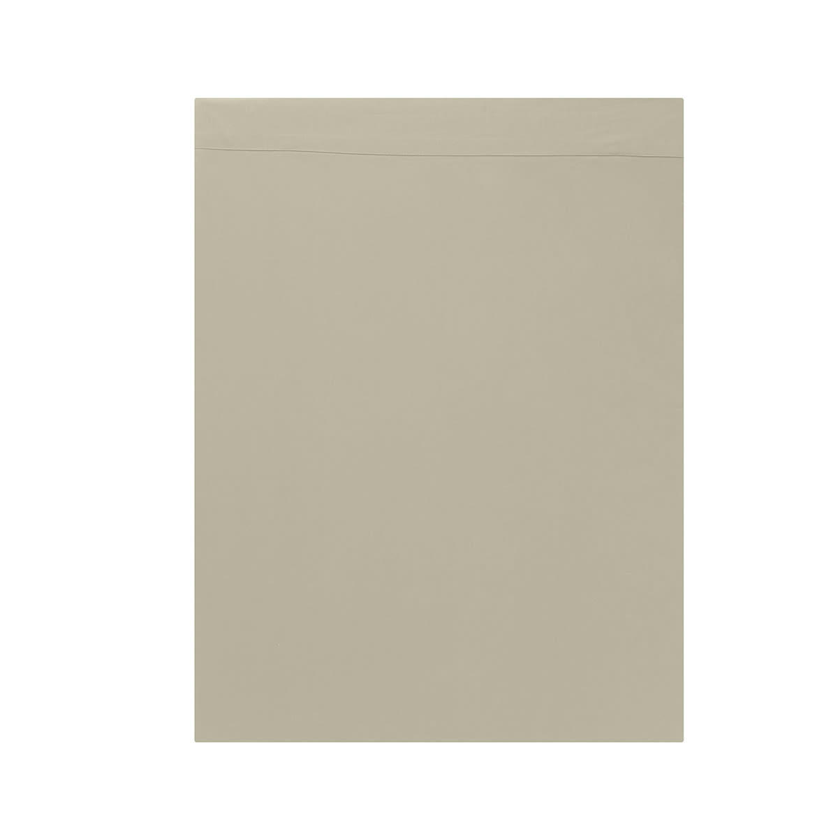 STUDIO - Drap plat   Coton Marron Glacé 270x310 cm - DODO