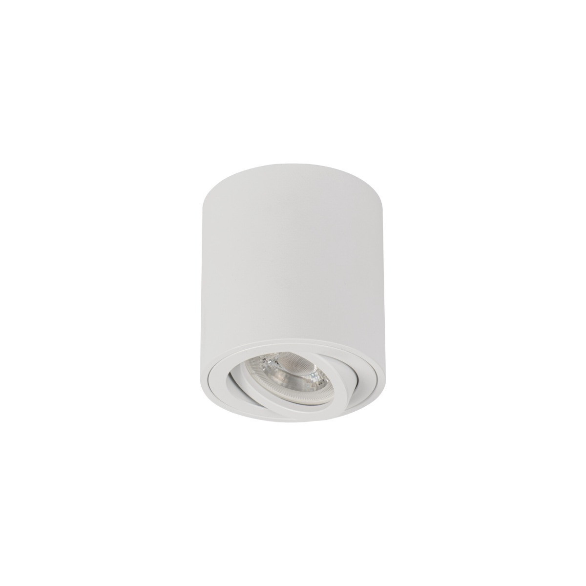 Spot okrągły biały BORD ONE 1xGU10x10W wym:8,5x8x8cm IP20 Kanlux