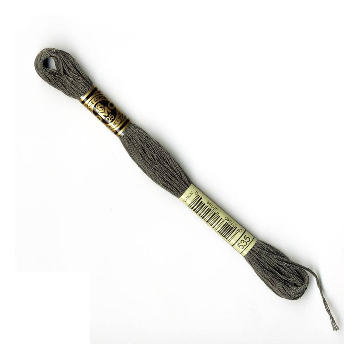 DMC Grey Mouline Special 25 Cotton Thread 8m (535)