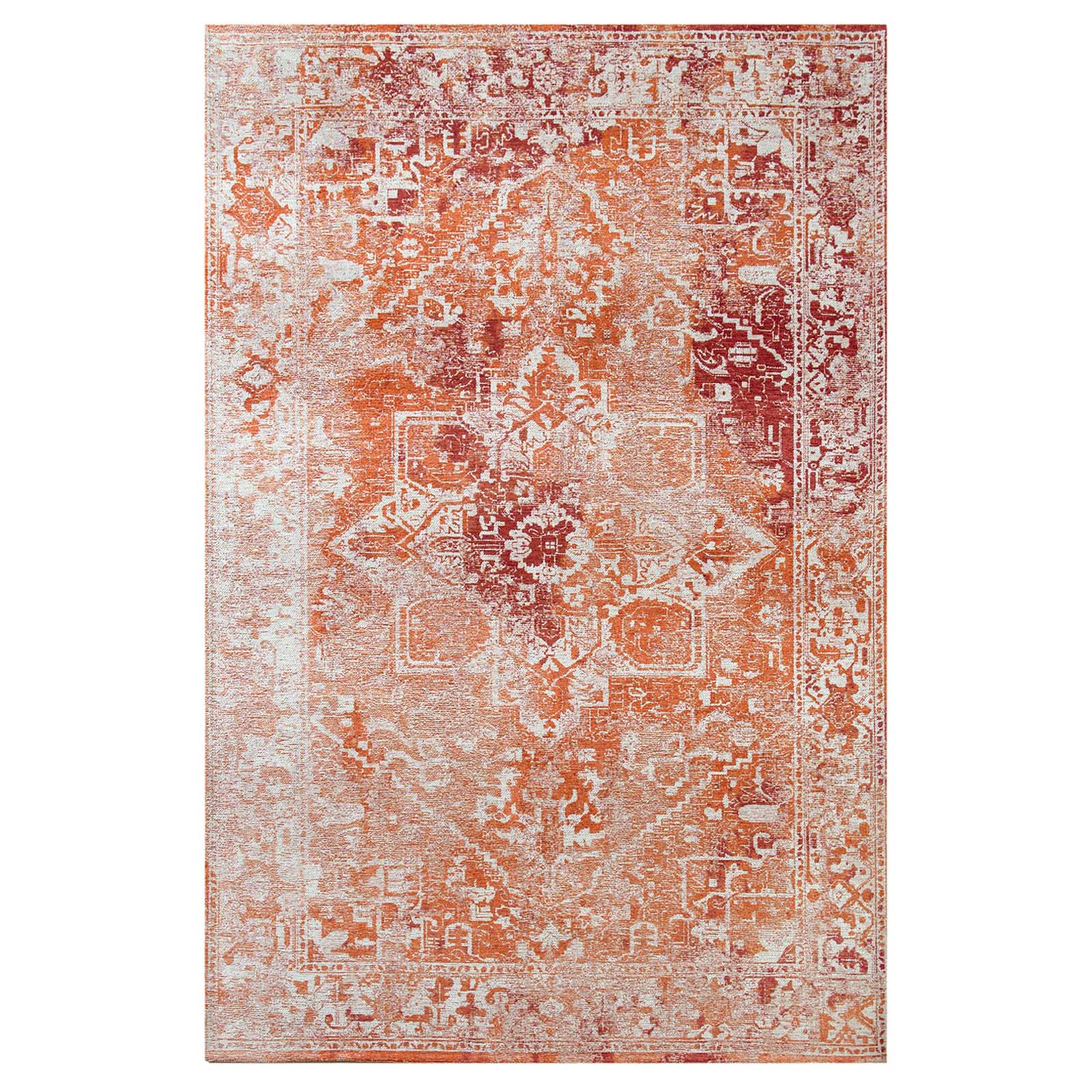 Lola&Moi vloerkleed Brick - rood - 200x280cm