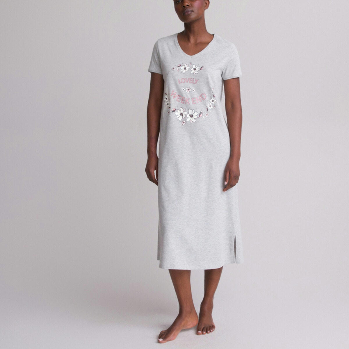 Chemise de nuit en maille jersey