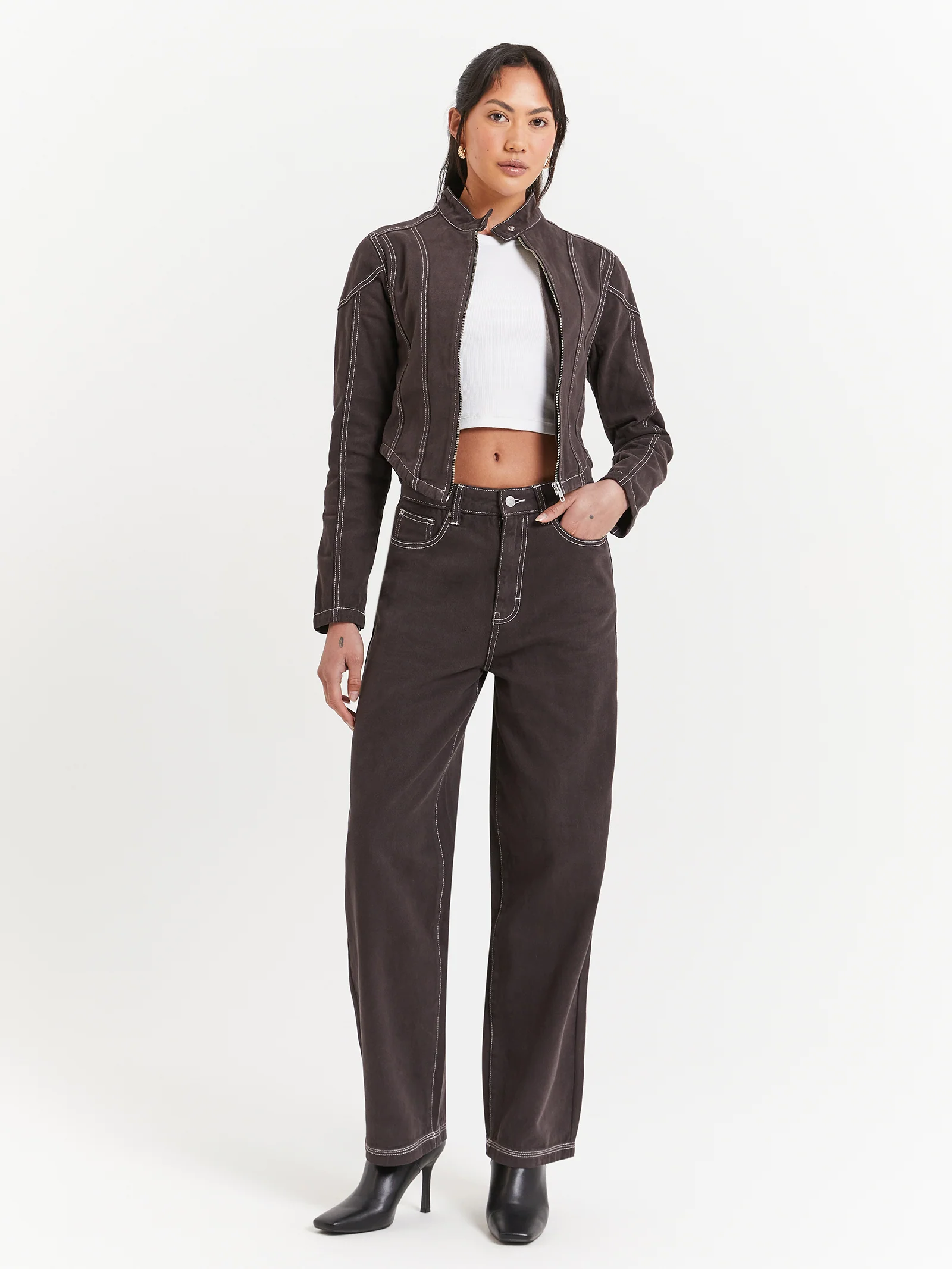 Bonita Low Rise Baggy Jeans
