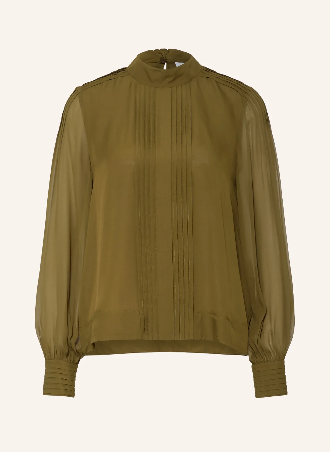 REISS Blusenshirt OTTILIE mit Plissees