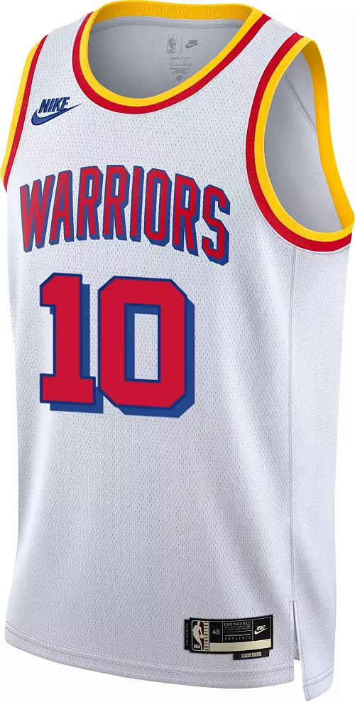 Nike Adult Golden State Warriors Jimmy Butler #10 Hardwood Classic White Jersey