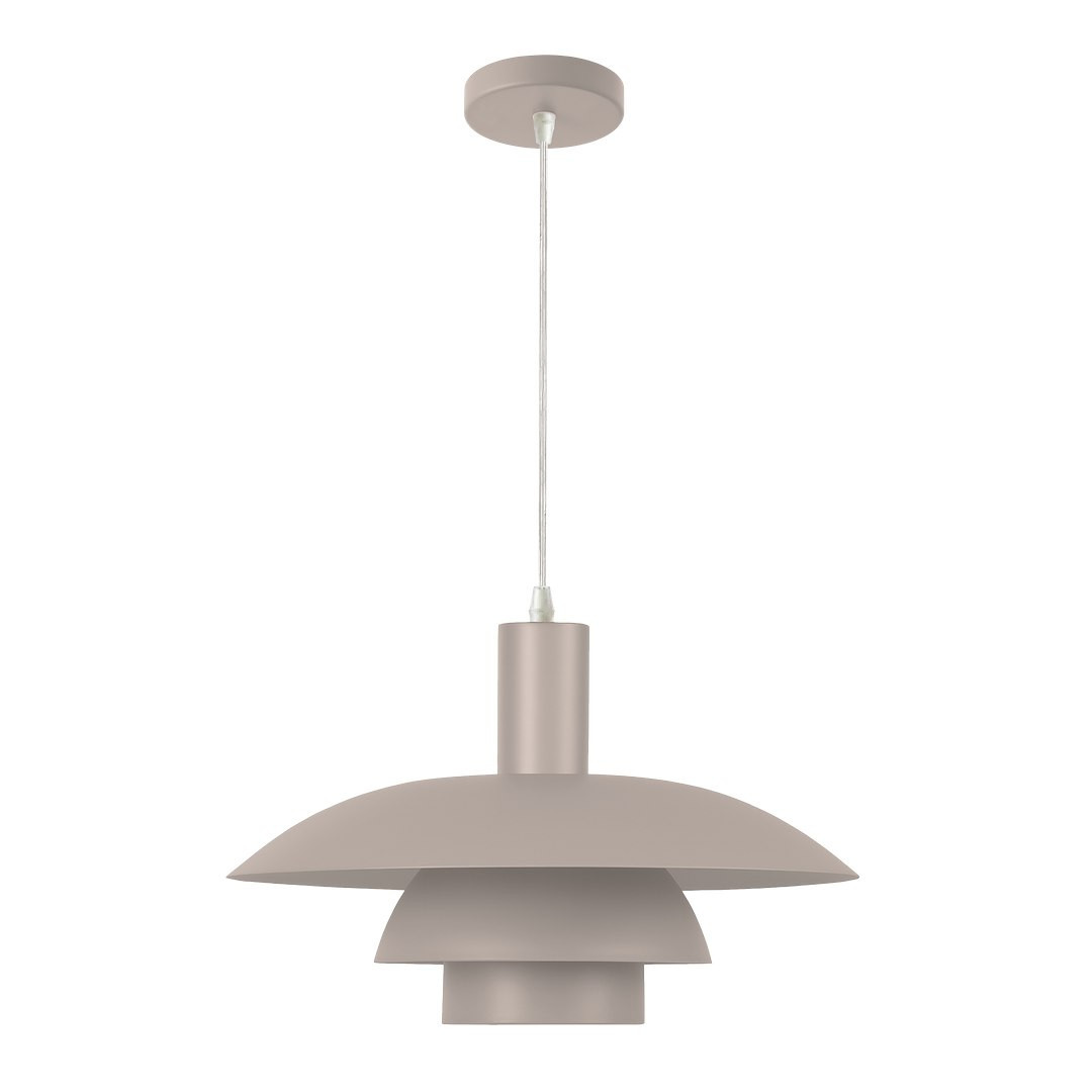 Lampa wisząca kaszmirowa FERRO 1xE27x10W wym: 100x38x38 cm Milagro