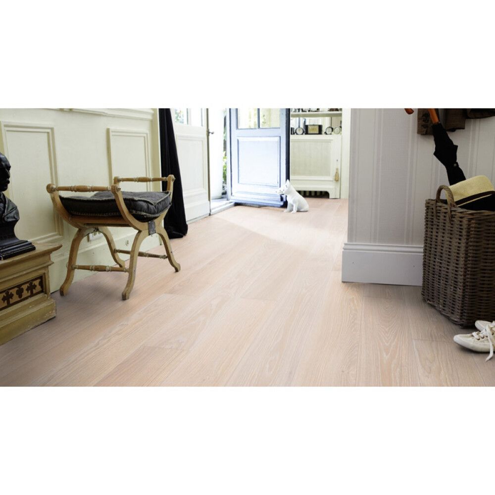 PARKETTGULV TARKETT PRESTIGE EIK HVIT SAND 2,51M²/PK