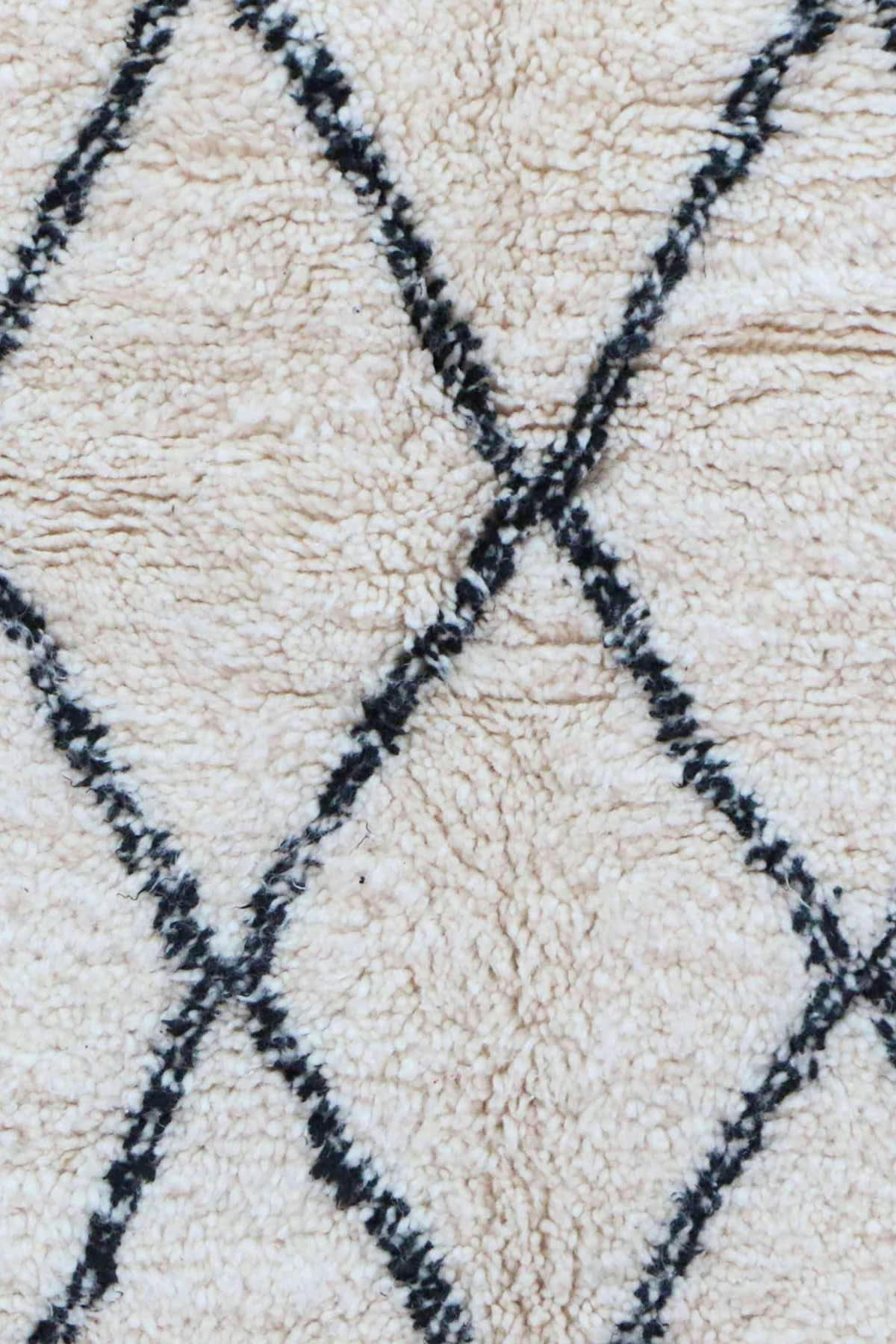 BERBERE - Tapis Berbere marocain pure laine 133x250