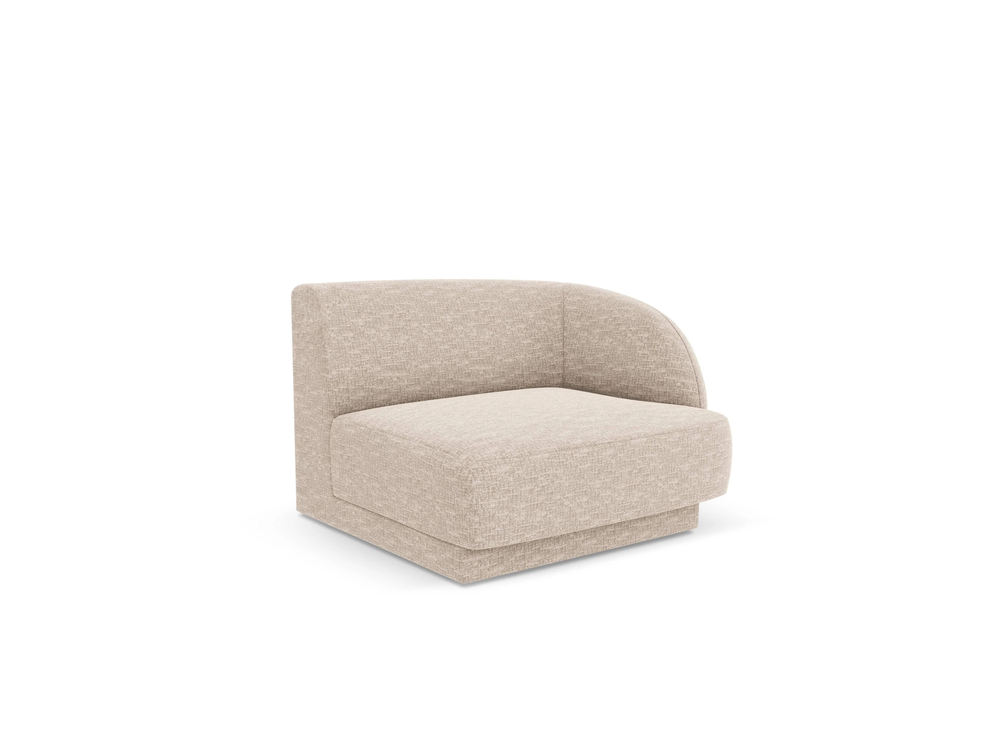Modulair hoekelement Miley rechts chenille