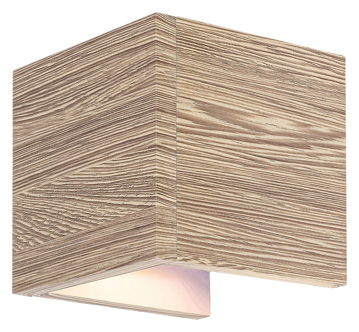 Kinkiet Cinnamonbrązowy LED 1x7W 340lm wym:12,5x12,5x12,5cm IP20 Rabalux