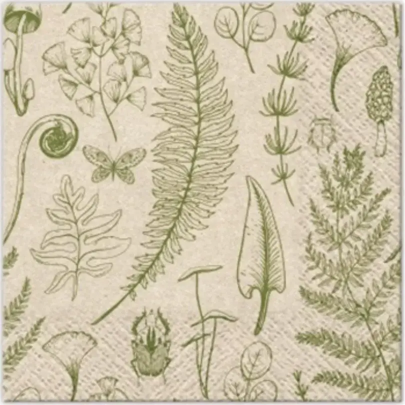Serviette 20er-Set forest nature