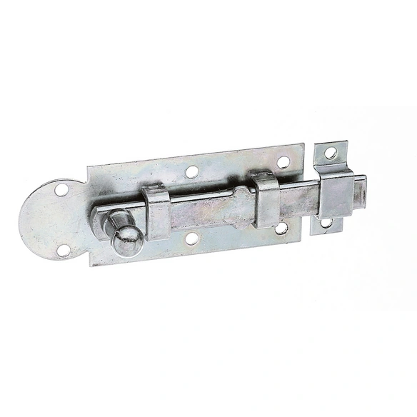 Schlossriegel aus Rohstahl, 30 mm Breite, goldfarben