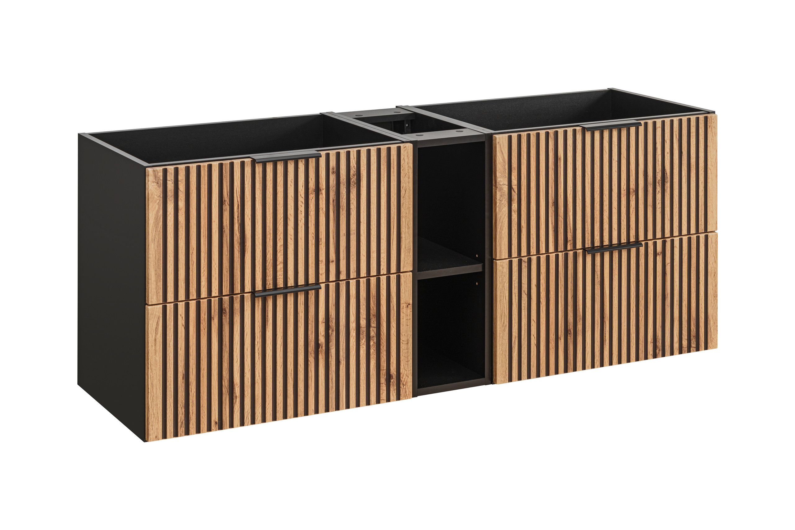 Zestaw 140: 2 x szafka pod umywalkę 60 cm   regał XILO