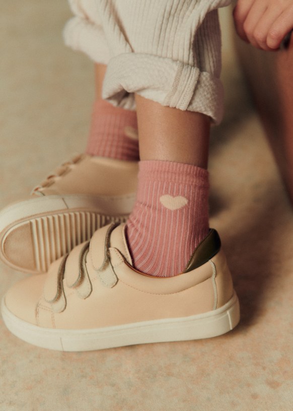 Set of 2 heart socks