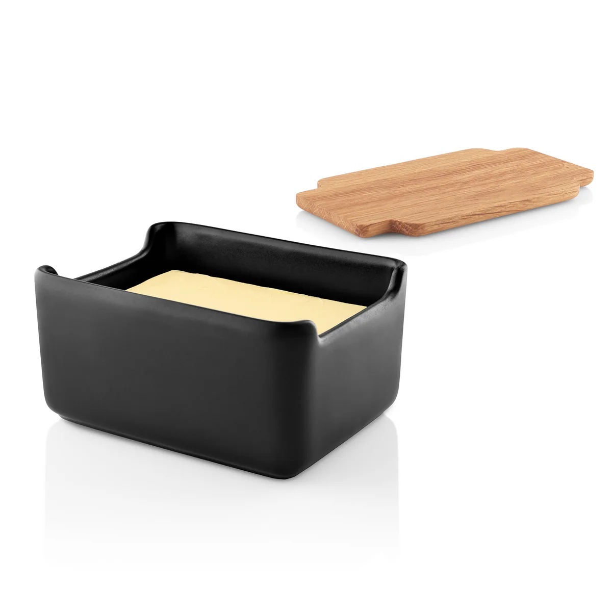 Eva Solo - Nordic Kitchen Butterdose, Eiche / schwarz