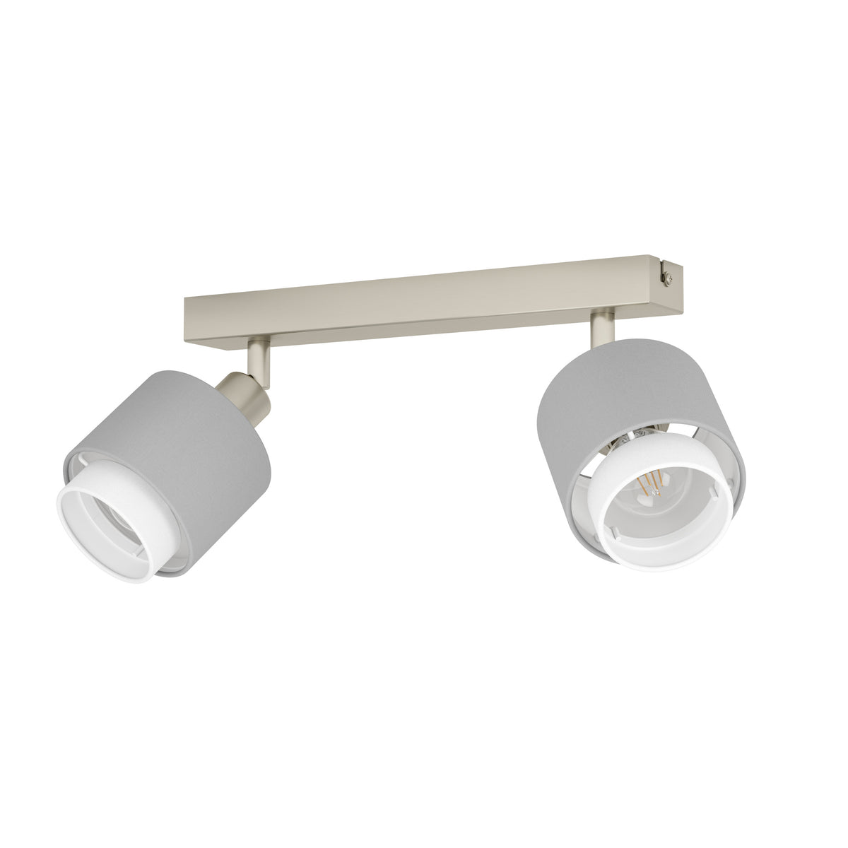 EGLO spot Bellizzi - e14 - 31 cm - grijs/wit