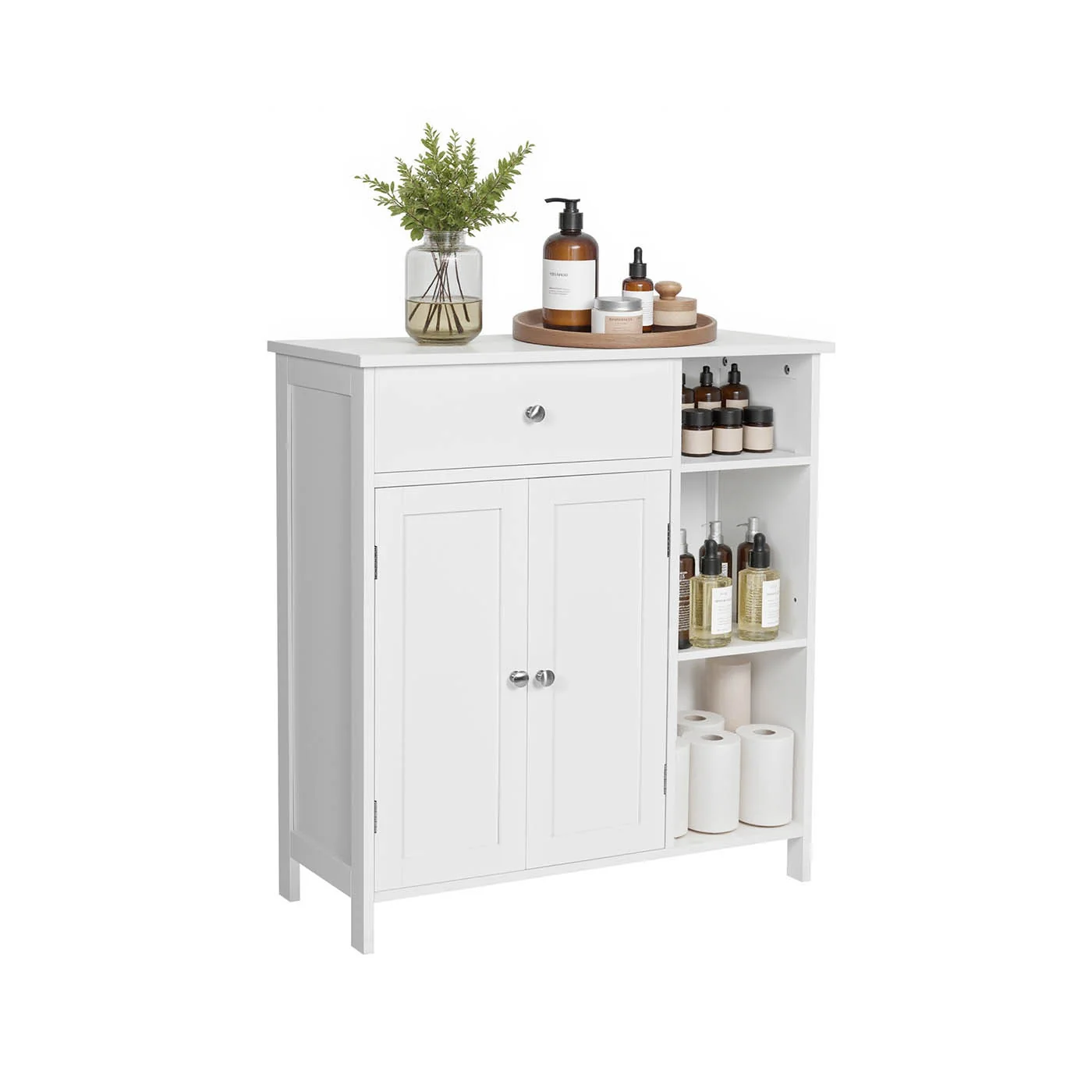 Meuble salle de bain blanc