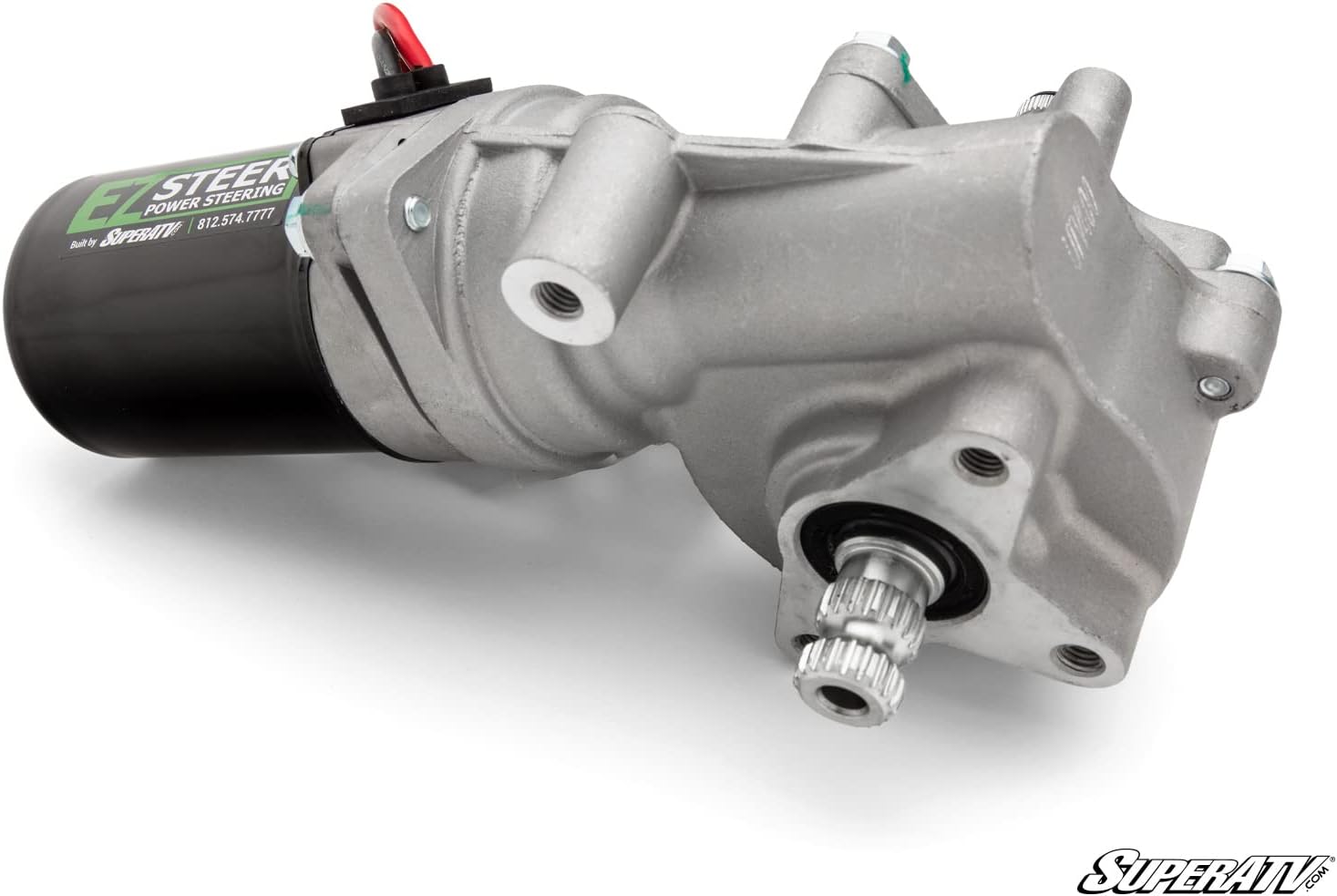 SuperATV EZ-STEER Power Steering Kit for 2017-2021 Can-Am Maverick X3 (See Fitment) - Powerful 400W Motor - Reduces Steering Effort | Eliminates Bump Steer | Watertight and Compact Control Box