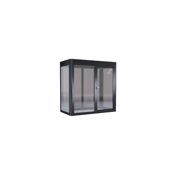 Gewächshaus »SunGarden Power 2.1«, BxHxT: 233 x 229 x 128 cm, anthrazit-metallic