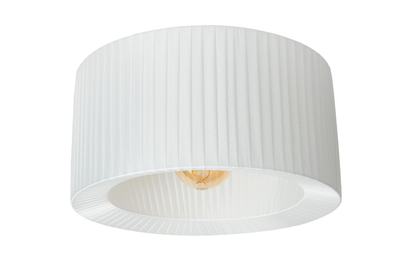 Lampa sufitowa biała FOLD 1xE27x40W wym: 22x40x40 cm Lucide