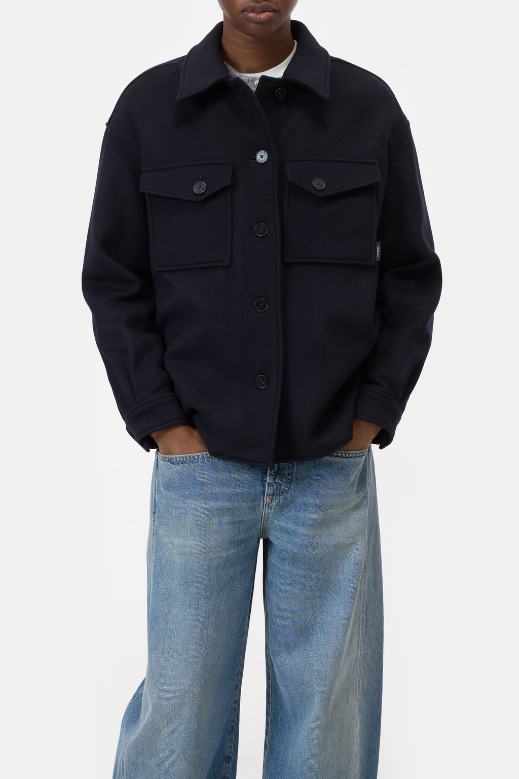 Jacke aus Schurwoll-Mix