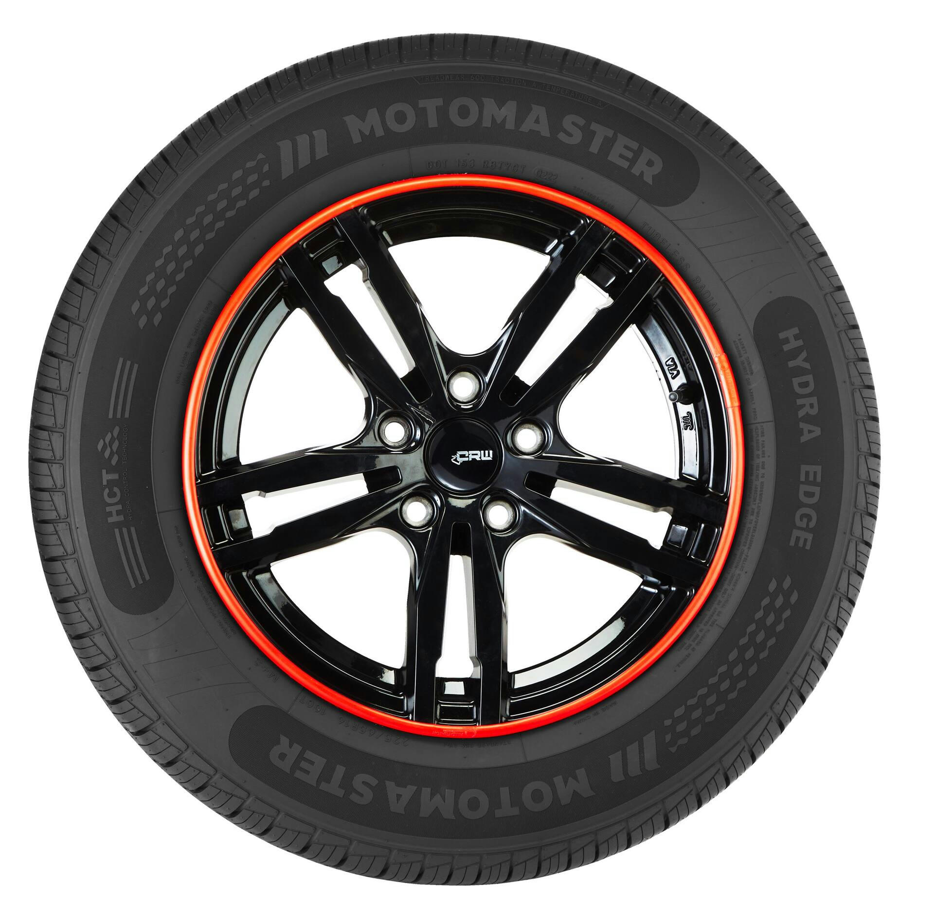 AlloyGator Red Wheel/Rim Guard, Up To 24-in