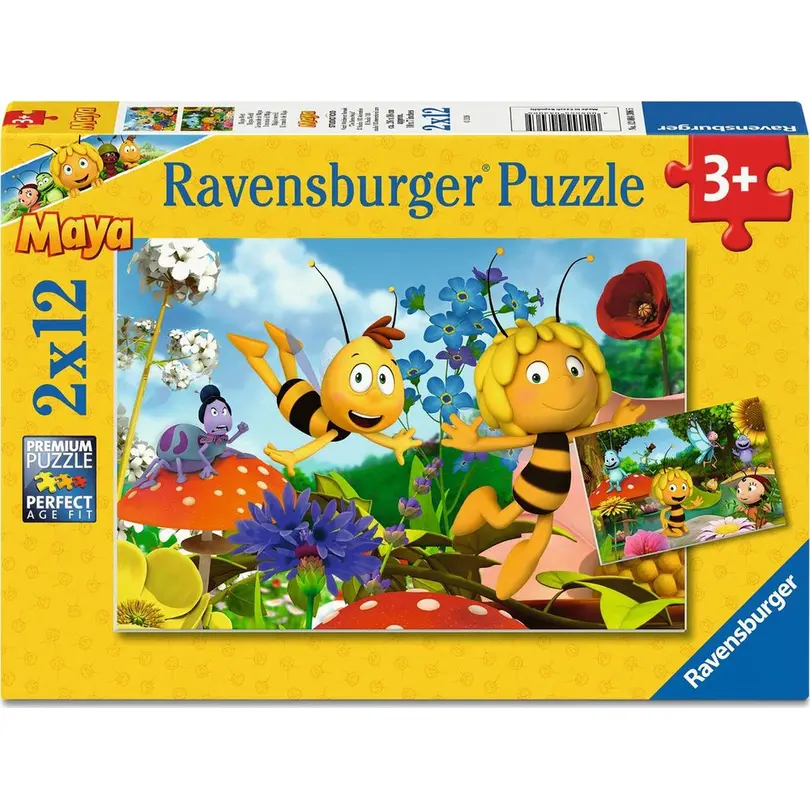 Puzzle 2er-Set Die Biene Maja