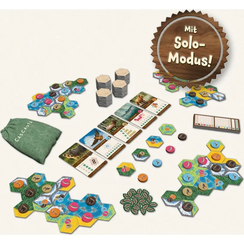 Kartenspiel Cascadia