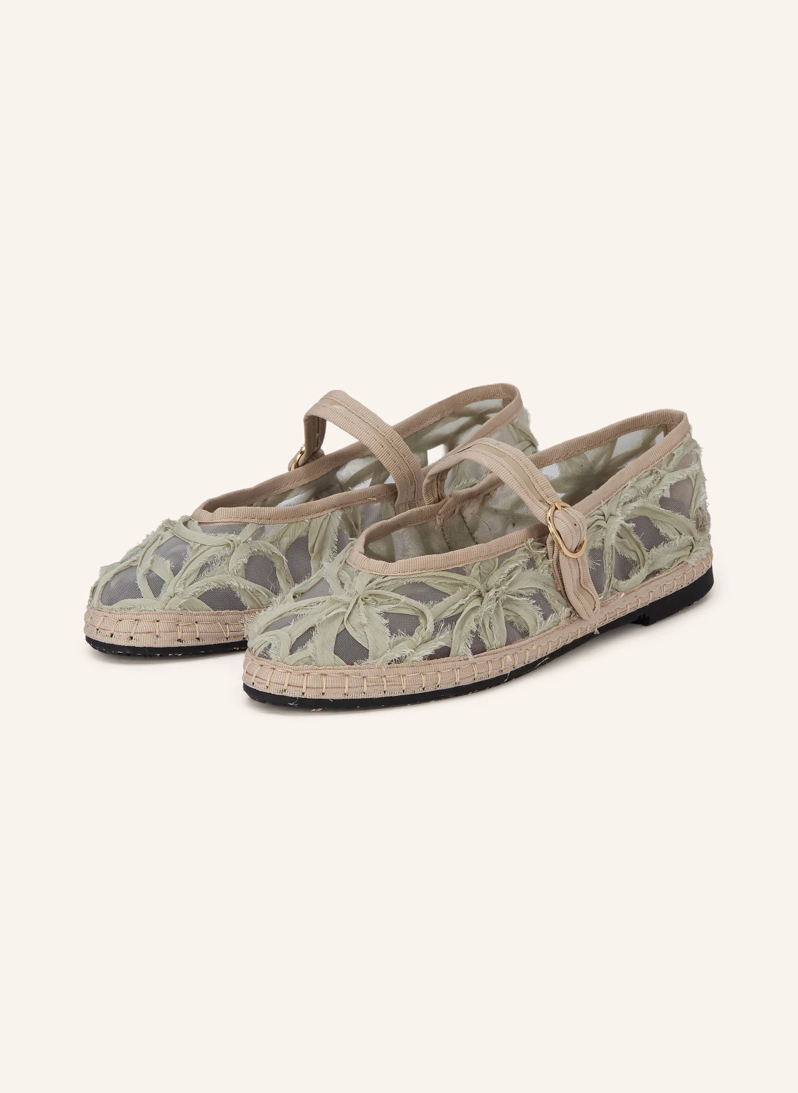 FLABELUS Mary-Jane-Ballerinas PIERRE LACE