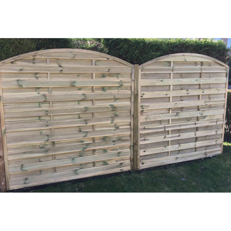 Ecran d'occultation Classic arqué 180 x 180 cm SOLID