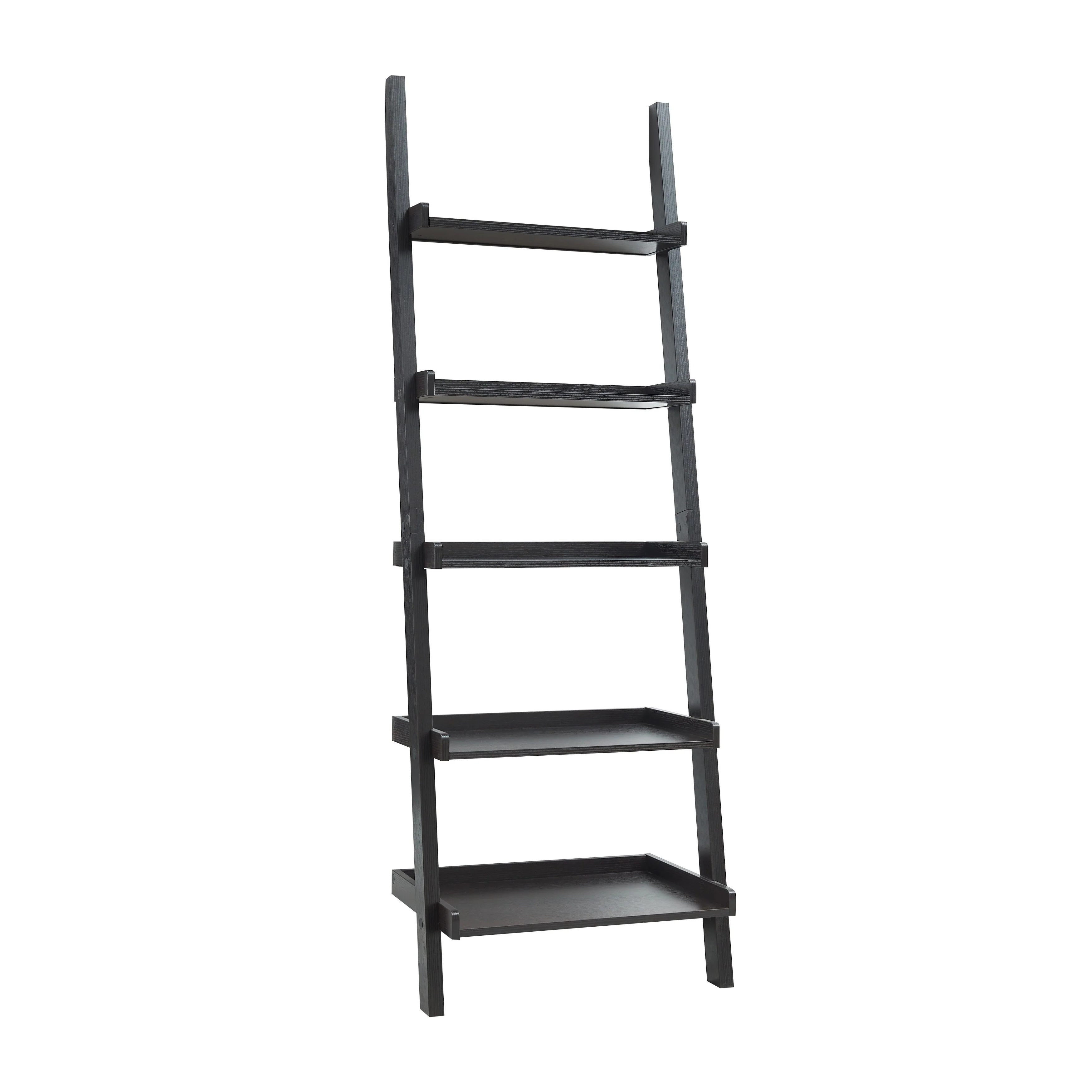 Bookcase ladder five shelf