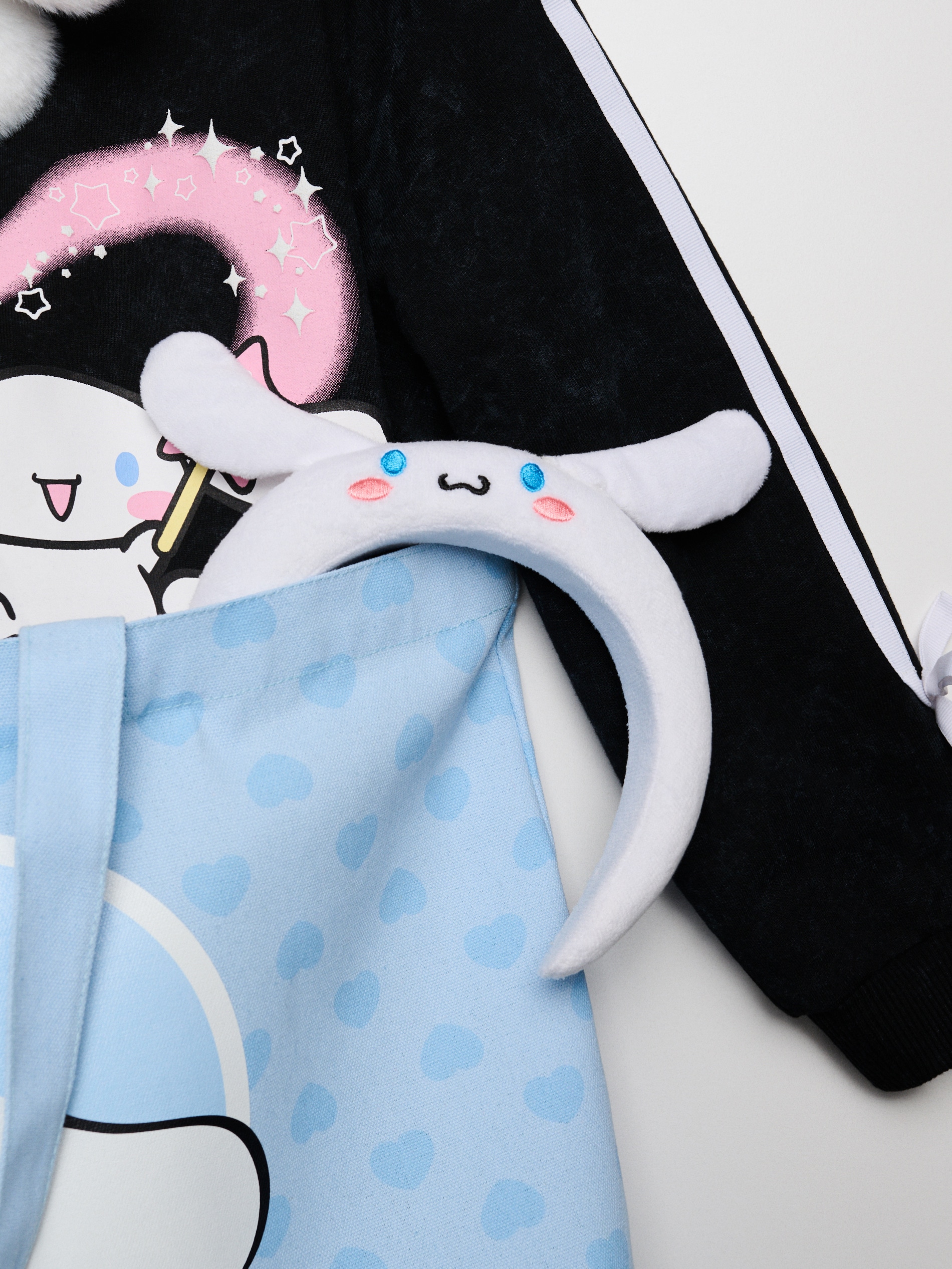Opaski kosmetyczne na głowę i nadgarstki Cinnamoroll