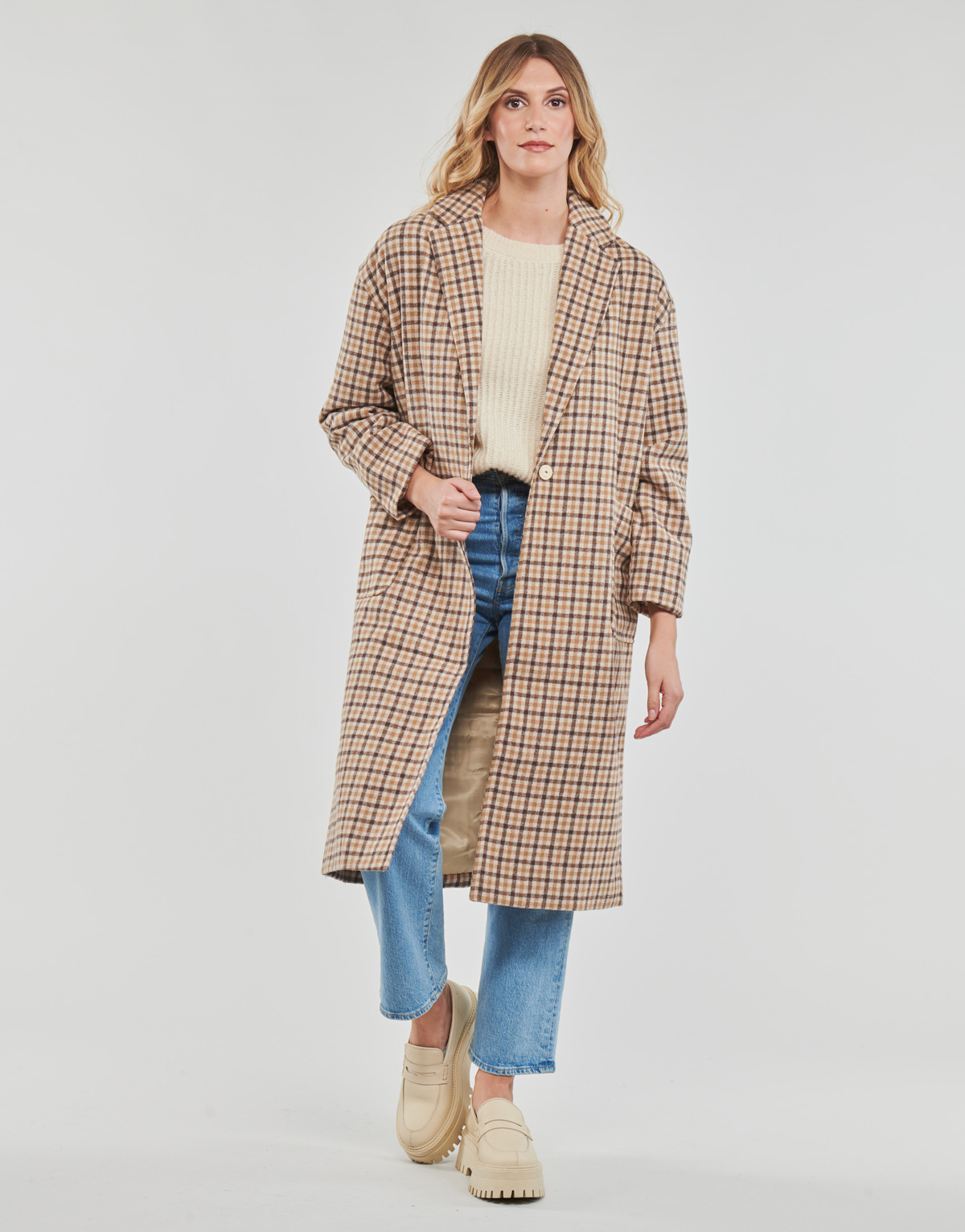 Betty London - MANFRINE - Beige / Marine