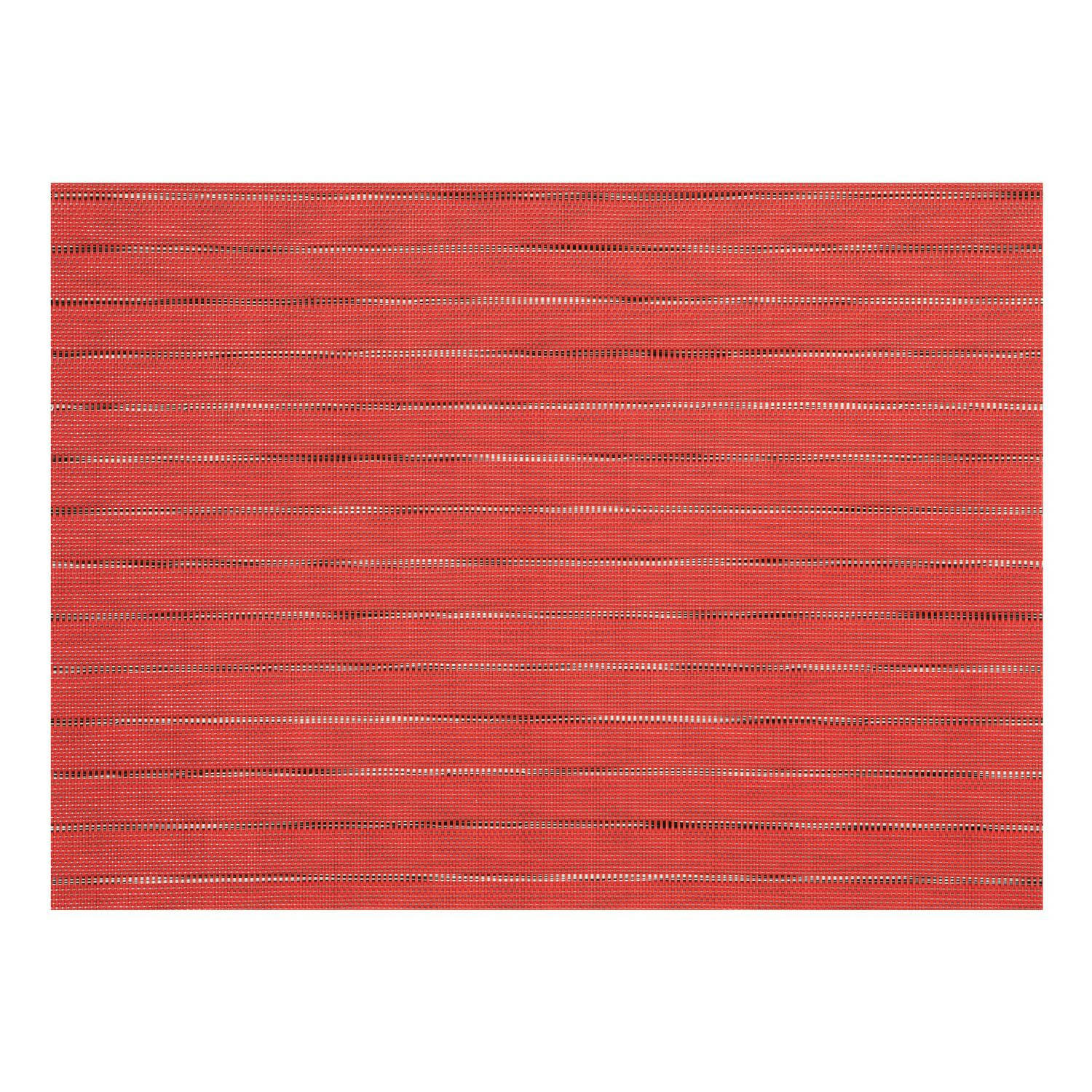 MANOKA - Set de table  en polyester corail 33 x 45