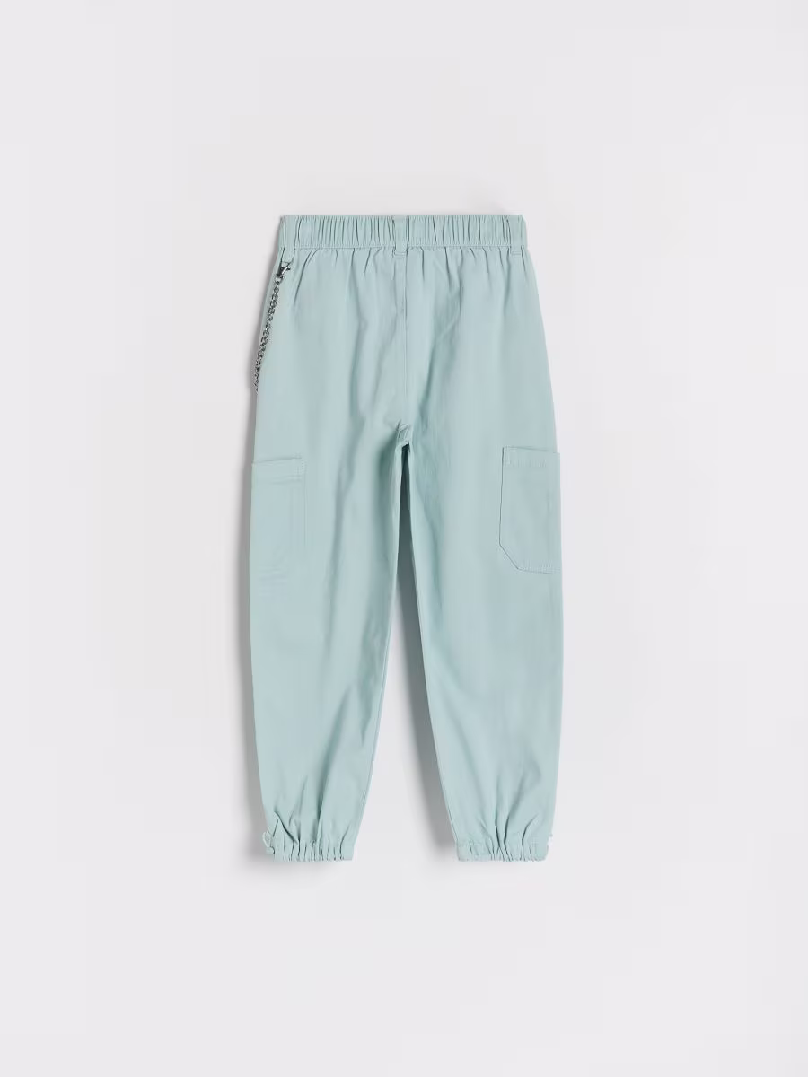 Trousers With Chain Detail