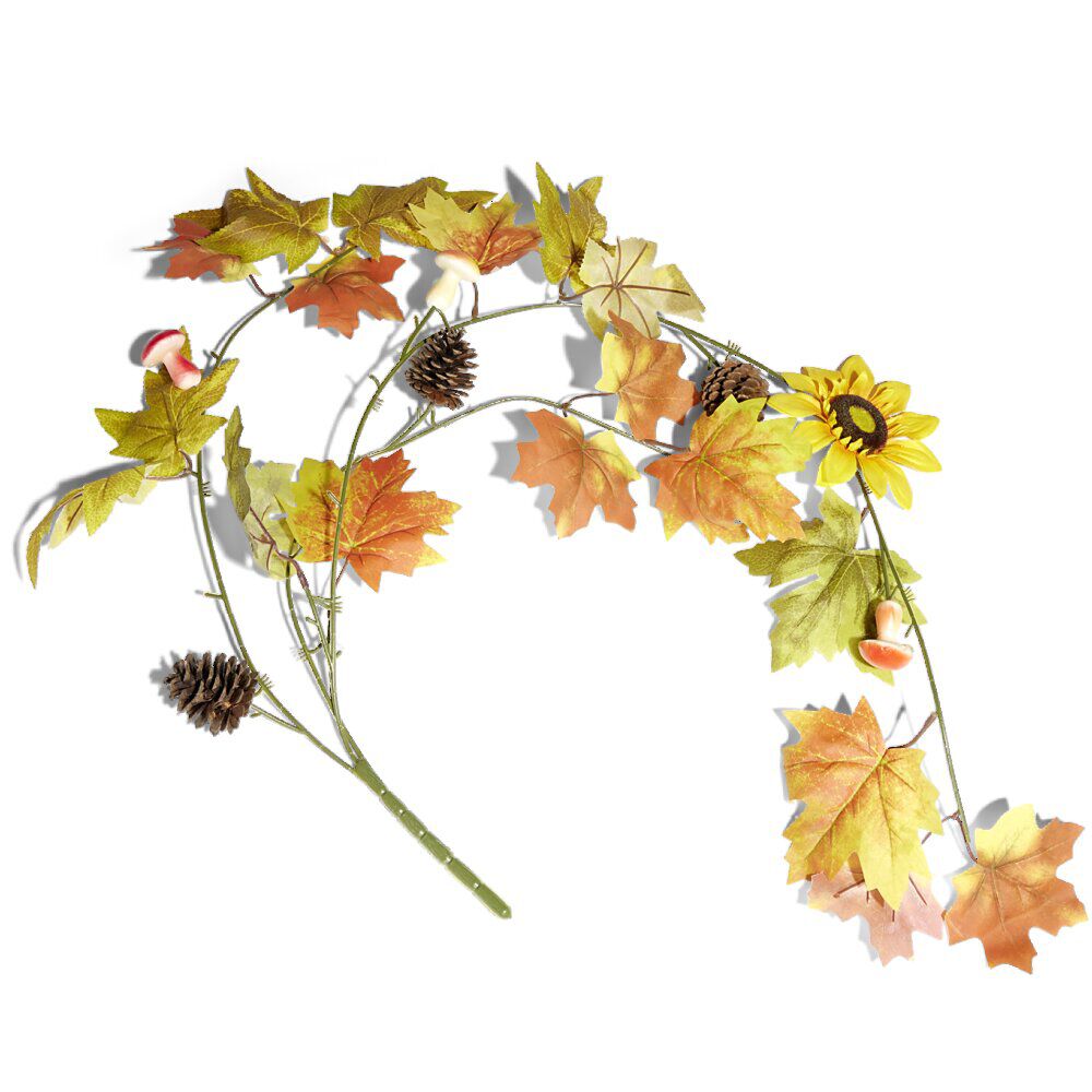 Chute de feuilles de chène L120cm
