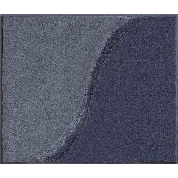 Badematte »Manta«, BxL: 50 x 60 cm, grau, aus 100% Polyacryl