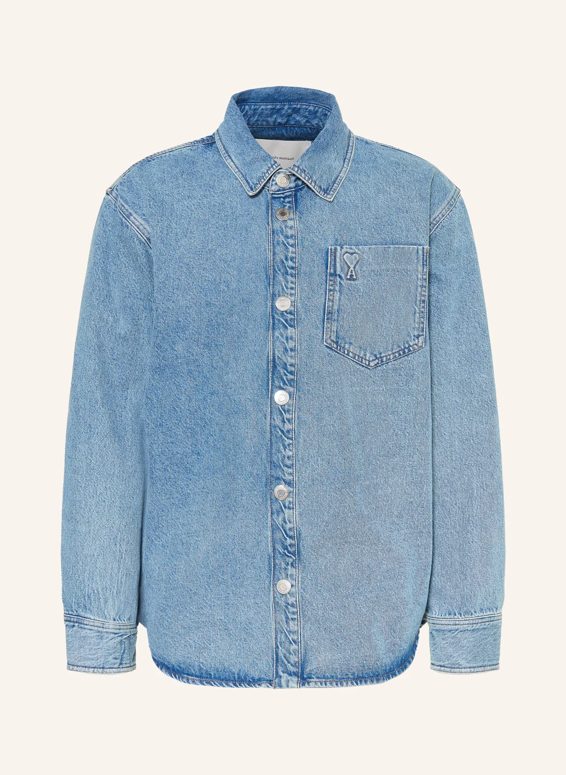 Ami Paris Jeanshemd Slim Fit