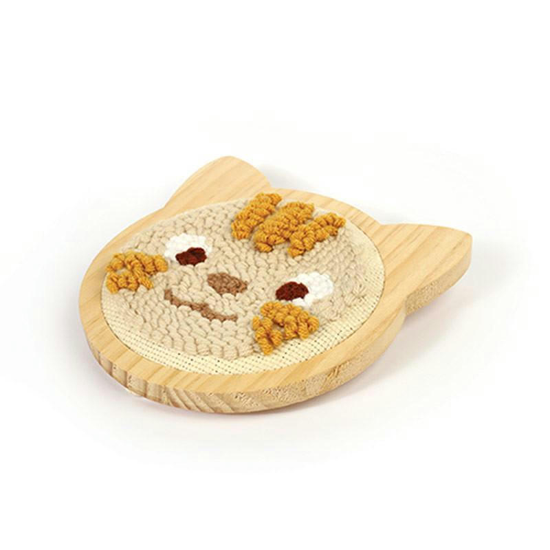 DIY - Coffret punch needle chat D15cm