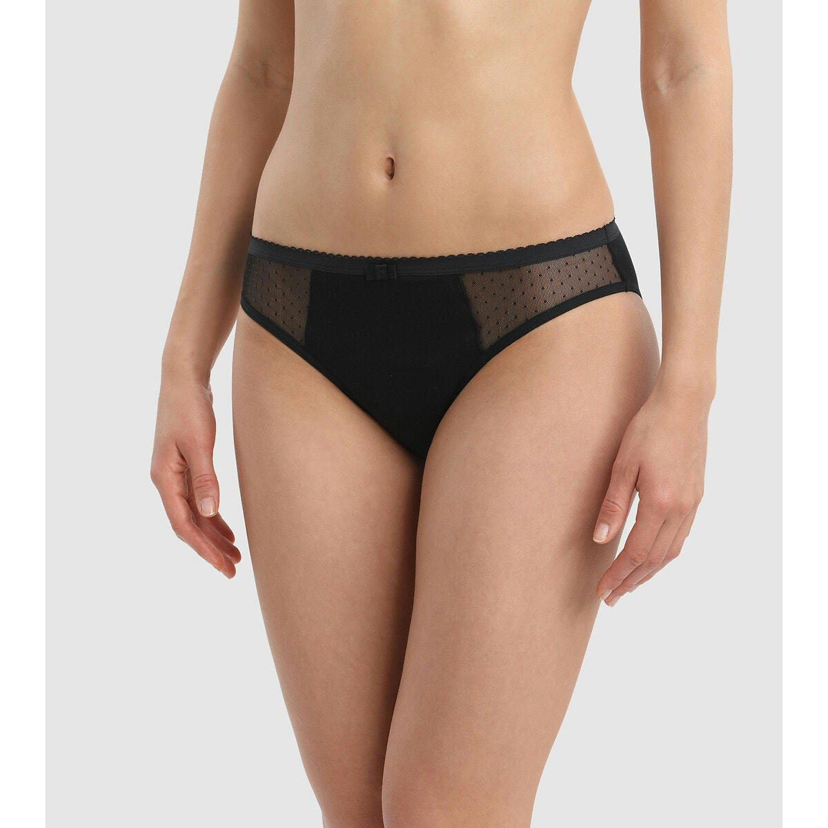 Culotte menstruelle en plumetis - flux moyen