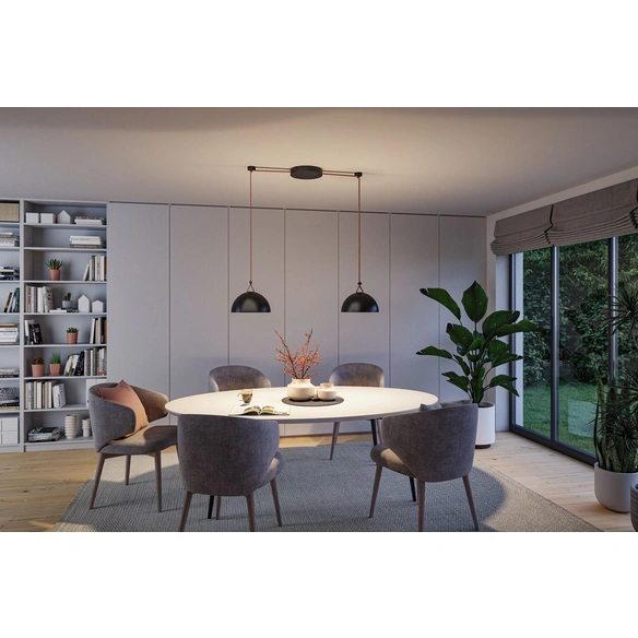 Gurt »ULine«, für Schienen- & Seilsysteme, 500 cm, Textil, terracottafarben