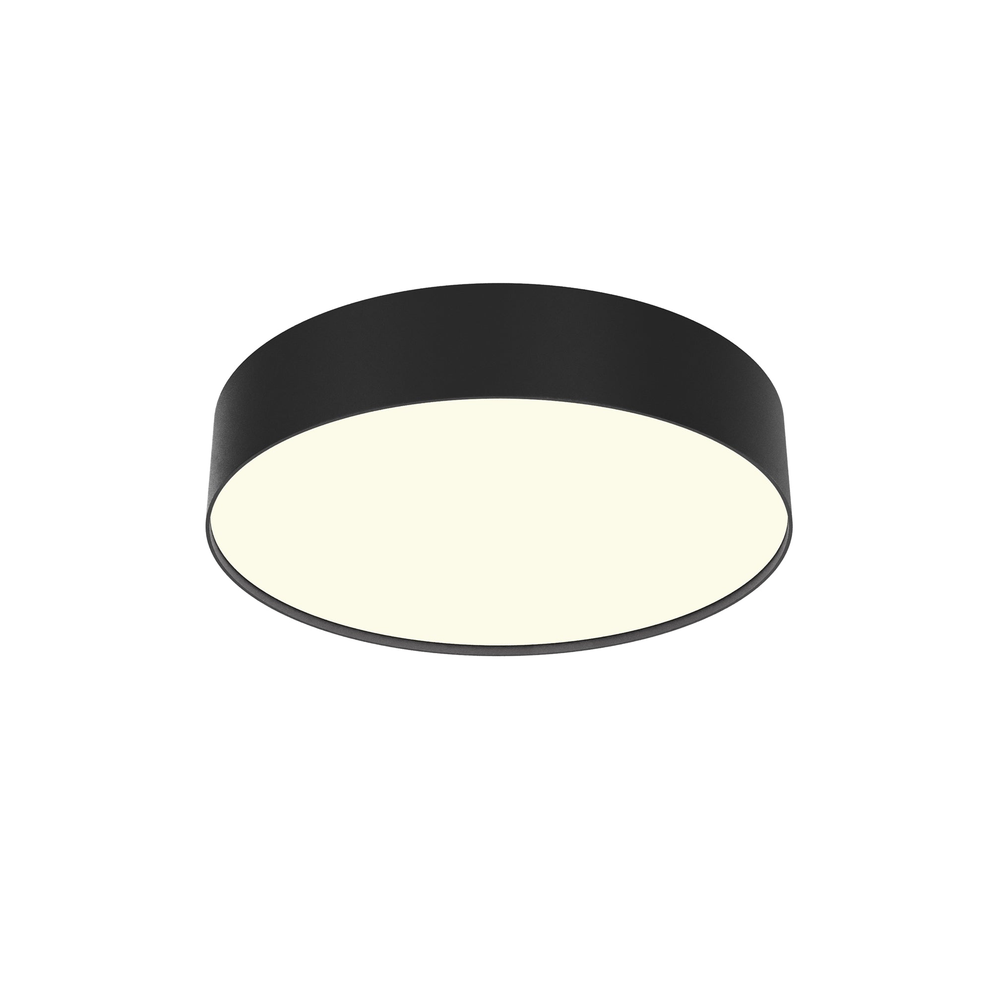 Maytoni plafondlamp Zon - Zwart - 30x30x6 cm