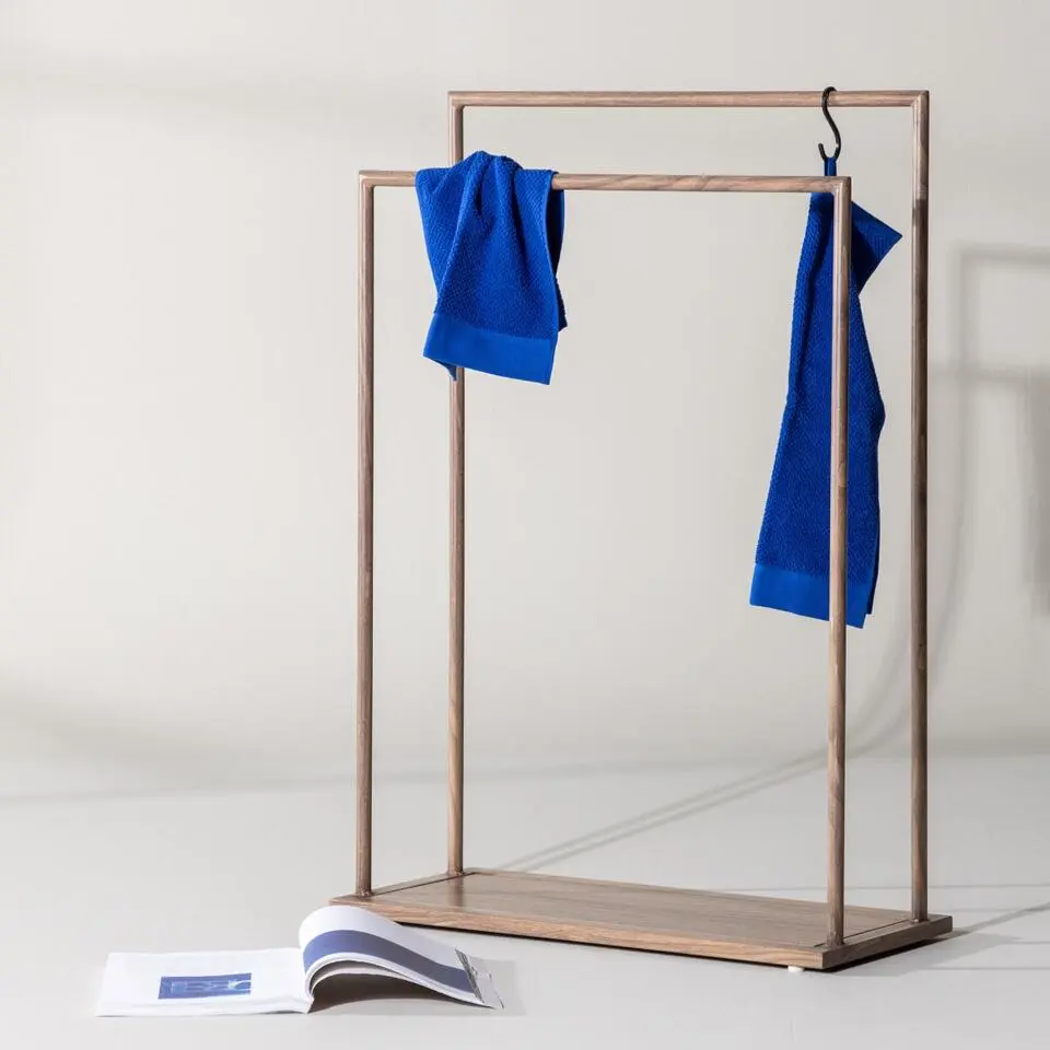 Kledingrek Bruin Metaal - 70x30x100cm - Alva